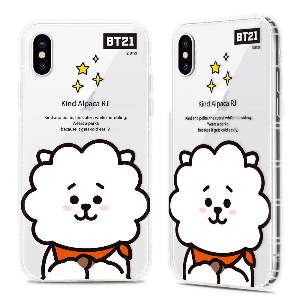 GARMMA LINE FRIENDS X BTS BT21 Air Cushion Soft Back Case Cover