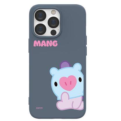 BT21 Liquid Silicone Soft Color Jelly Case Cover