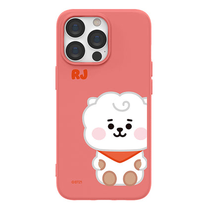 BT21 Liquid Silicone Soft Color Jelly Case Cover