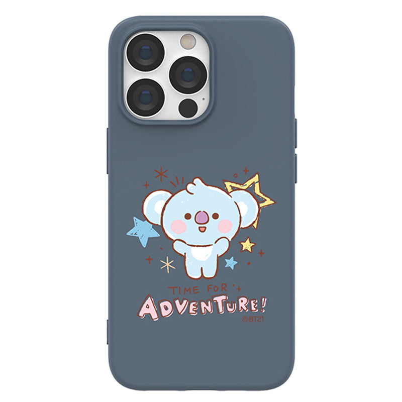 BT21 Liquid Silicone Soft Color Jelly Case Cover