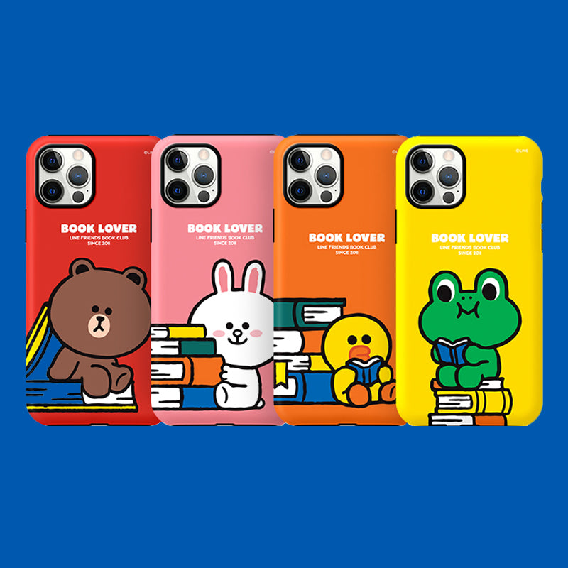 Line Friends Dual Layer TPU+PC Shockproof Guard Up Case Cover