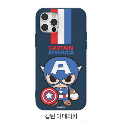 Marvel Mini Heroes Liquid Silicone Soft Case Cover