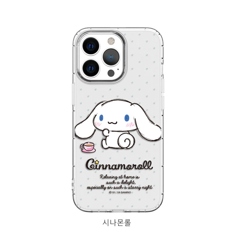 Sanrio Characters Air Cushion Shockproof Soft Back Cover Case