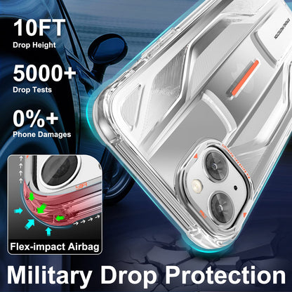 PQY Supercar Military Grade Shockproof Luminous Case Cover