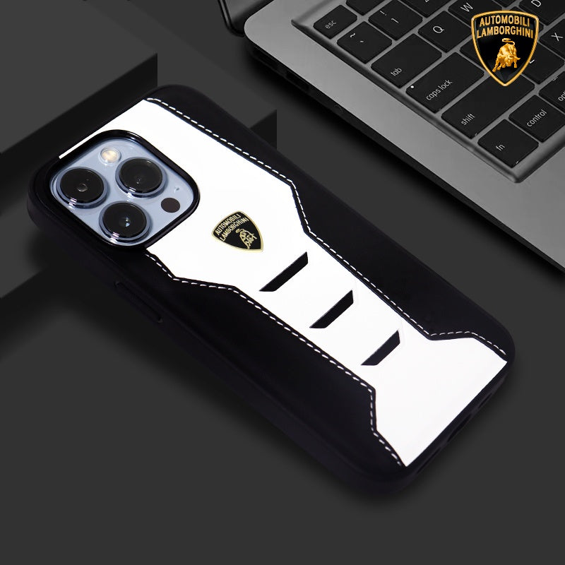 Lamborghini Leather Phone Case - Huracan D16