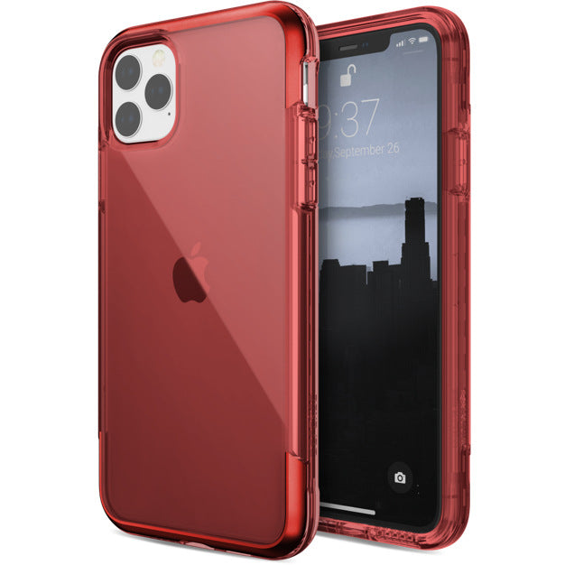 X-Doria Defense Air Military Grade Drop Tested Anodized Aluminum TPU PC Clear Case Cover