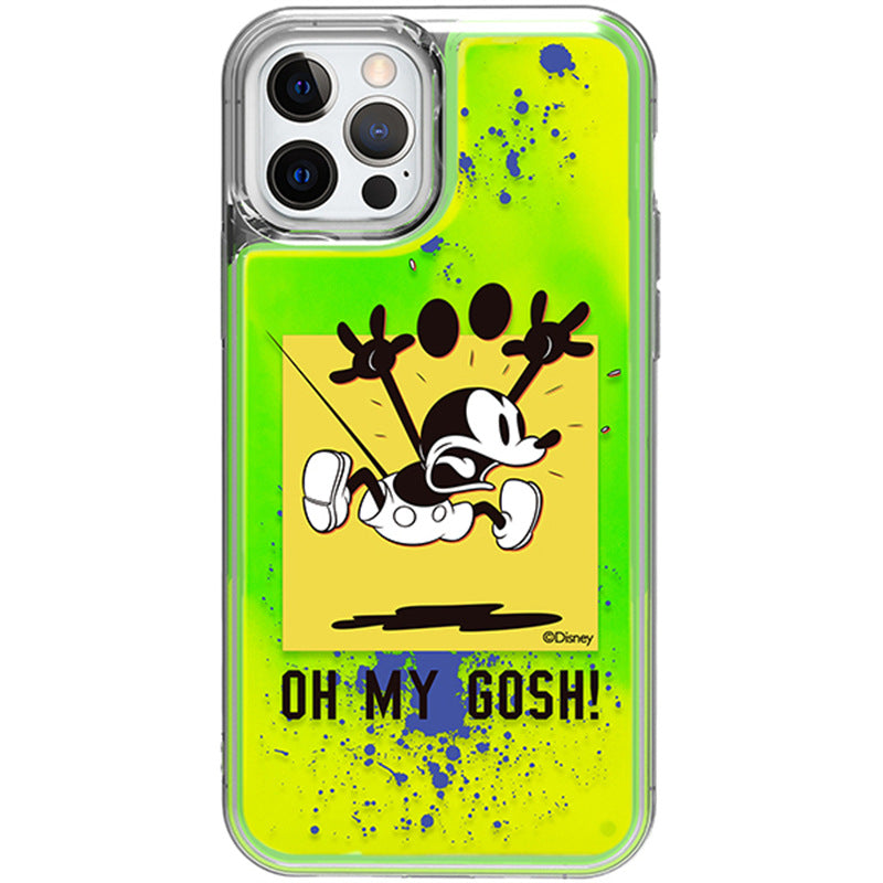 Disney Mickey & Friends Trends Neon Aqua Case Cover