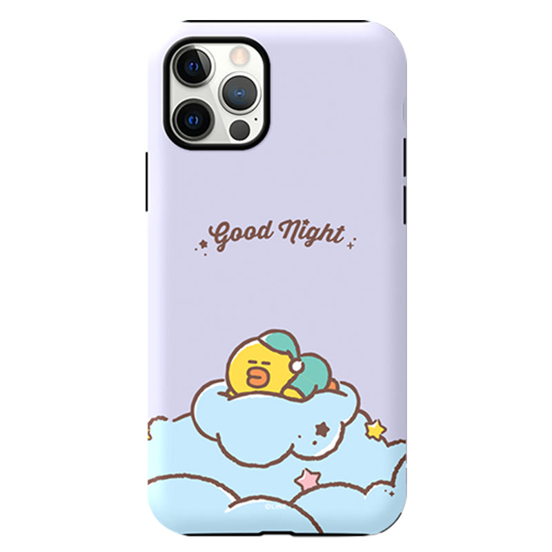 Line Friends Dual Layer TPU+PC Shockproof Guard Up Case Cover