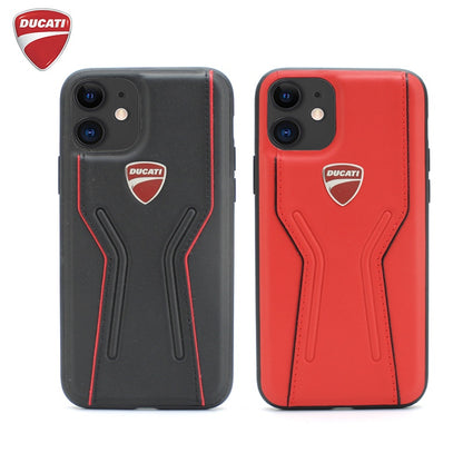 Ducati Superbike D6 Genuine Leather Hard Back Cover Case