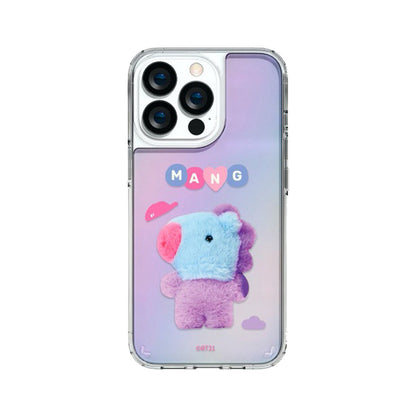 BT21 Shockproof Slim Fit Hologram Mirror Case Cover