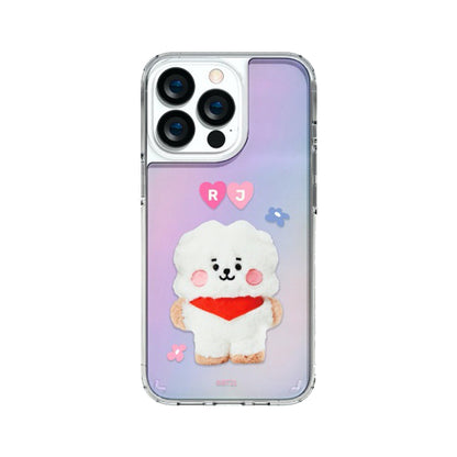 BT21 Shockproof Slim Fit Hologram Mirror Case Cover