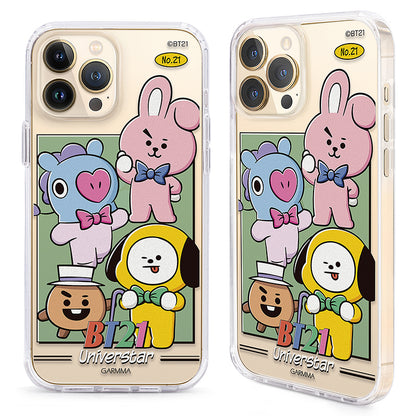 GARMMA BT21 Vintage Edition Air Cushion TPU+PC Back Case Cover