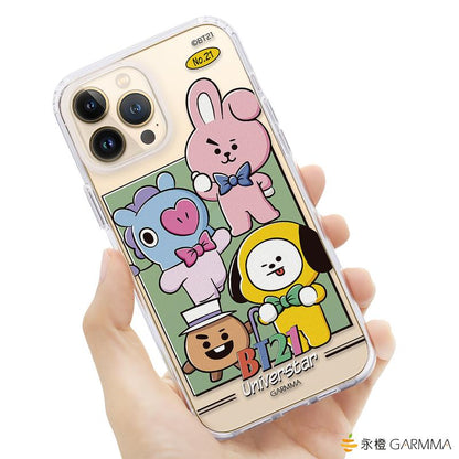 GARMMA BT21 Vintage Edition Air Cushion TPU+PC Back Case Cover