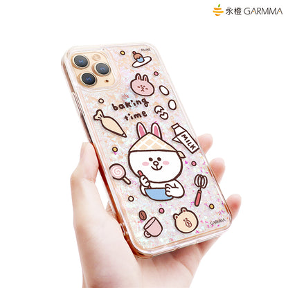 GARMMA Line Friends Air Cushion Glitter Quicksand Back Cover Case