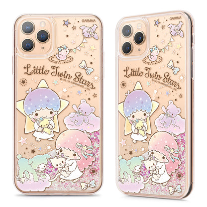 GARMMA Sanrio Characters Air Cushion Glitter Quicksand Back Case Cover