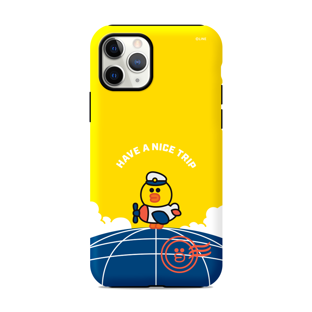 Line Friends Dual Layer TPU+PC Shockproof Guard Up Case Cover