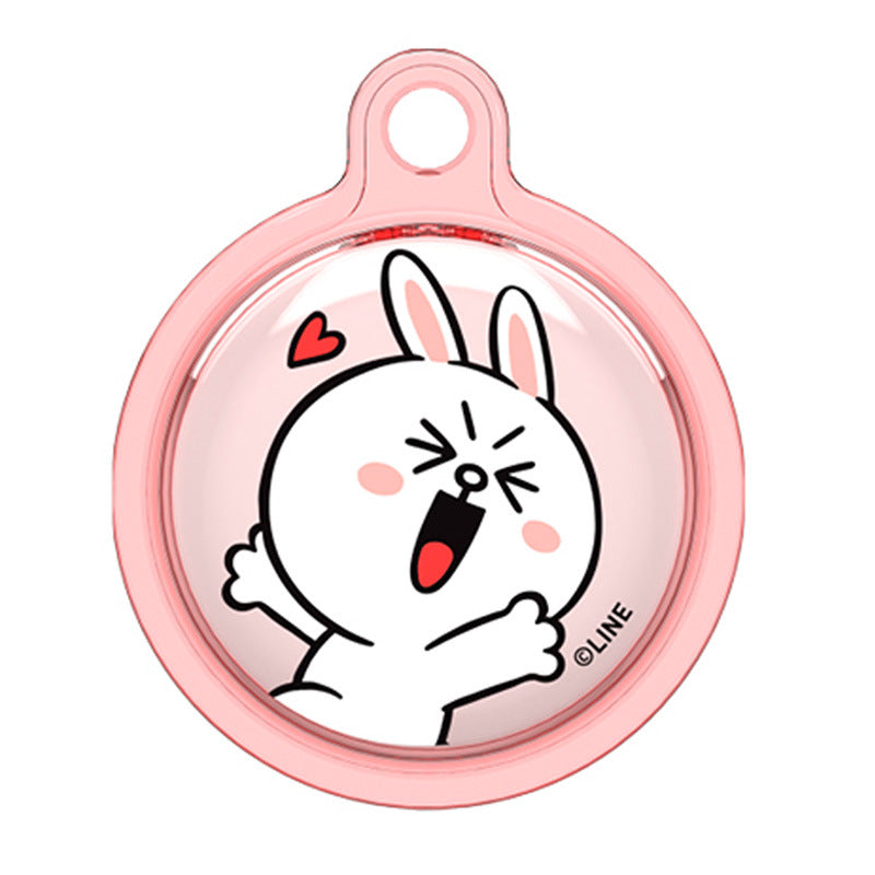 Line Friends Apple AirTag Clear Case