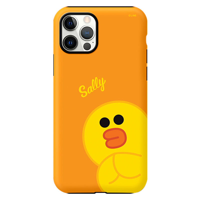 Line Friends Dual Layer TPU+PC Shockproof Guard Up Case Cover