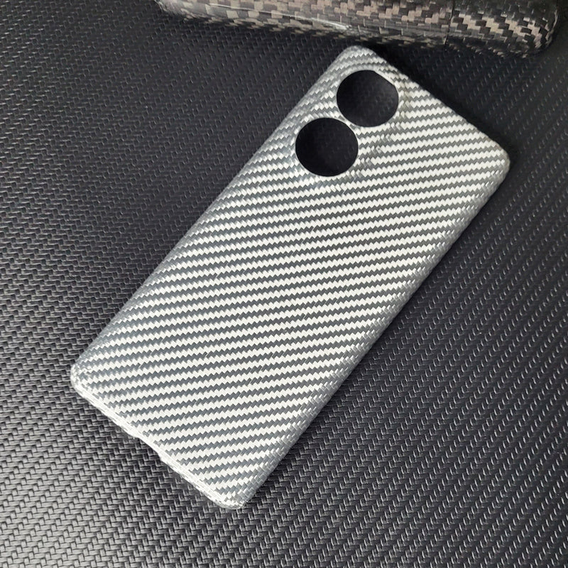 Oatsbasf Luxury Pure Carbon Fiber Case for Honor Smartphones