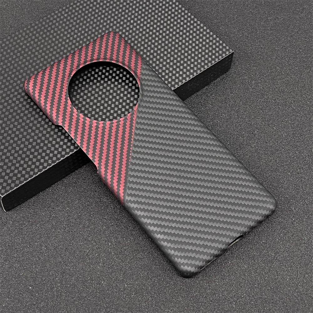 Oatsbasf Luxury Pure Carbon Fiber Case for Honor Smartphones