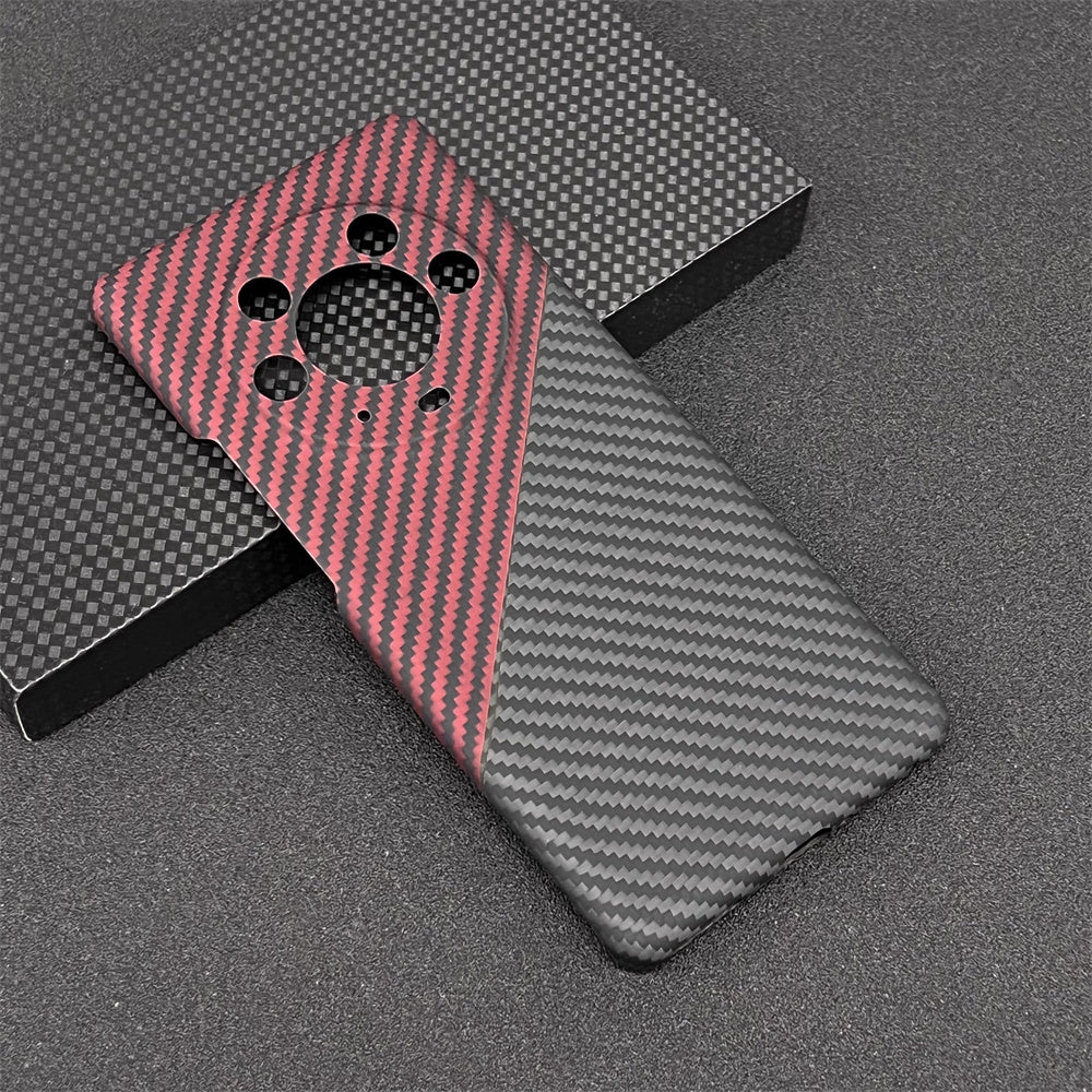 Oatsbasf Luxury Pure Carbon Fiber Case for Honor Smartphones