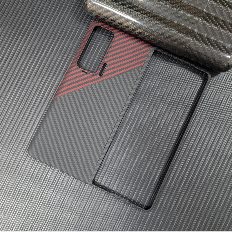 Oatsbasf Luxury Pure Carbon Fiber Case for Honor Foldable Smartphones