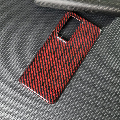 Oatsbasf Luxury Pure Carbon Fiber Case for Huawei P40 series