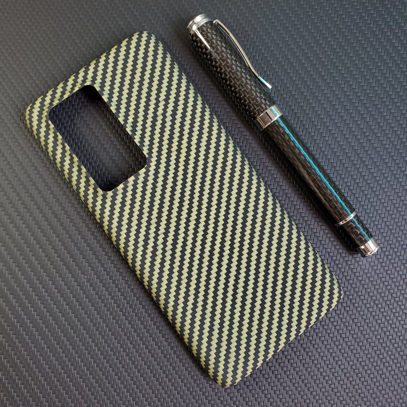 Oatsbasf Luxury Pure Carbon Fiber Case for Huawei P40 series