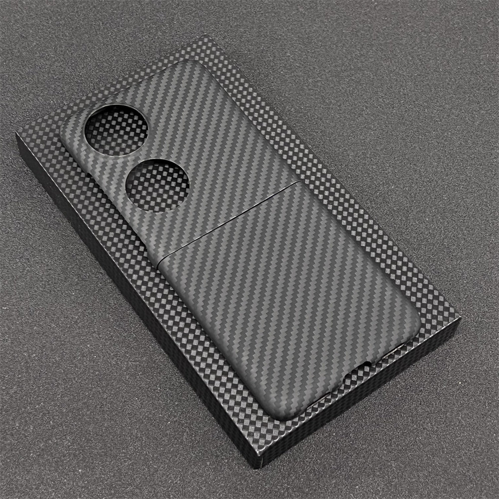 Oatsbasf Luxury Pure Carbon Fiber Case for Huawei Pocket series Smartphones