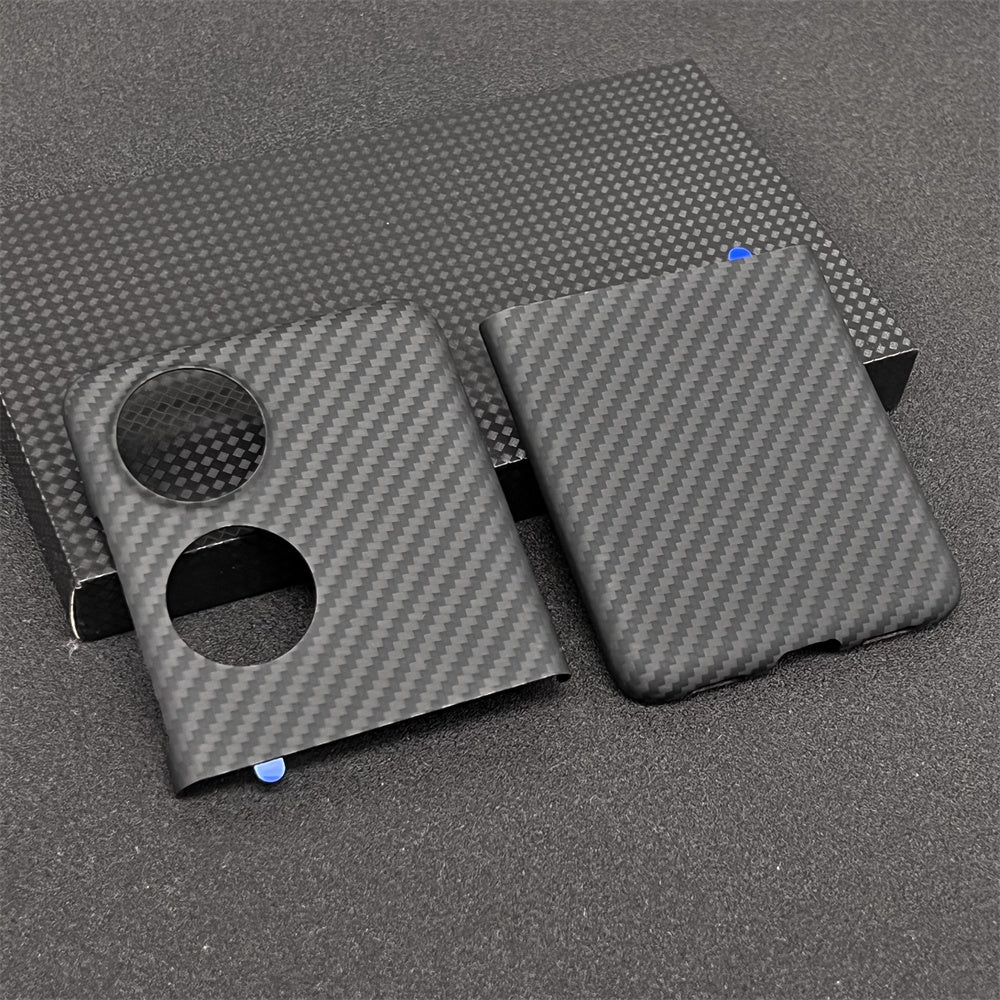 Oatsbasf Luxury Pure Carbon Fiber Case for Huawei Pocket series Smartphones