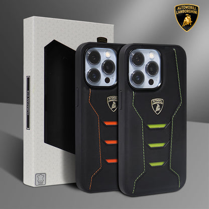 Lamborghini Leather Phone Case - Huracan D16