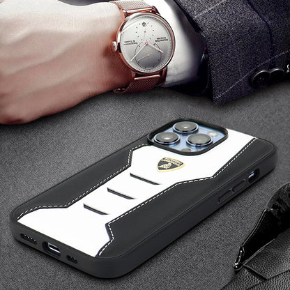 Lamborghini Leather Phone Case - Huracan D16