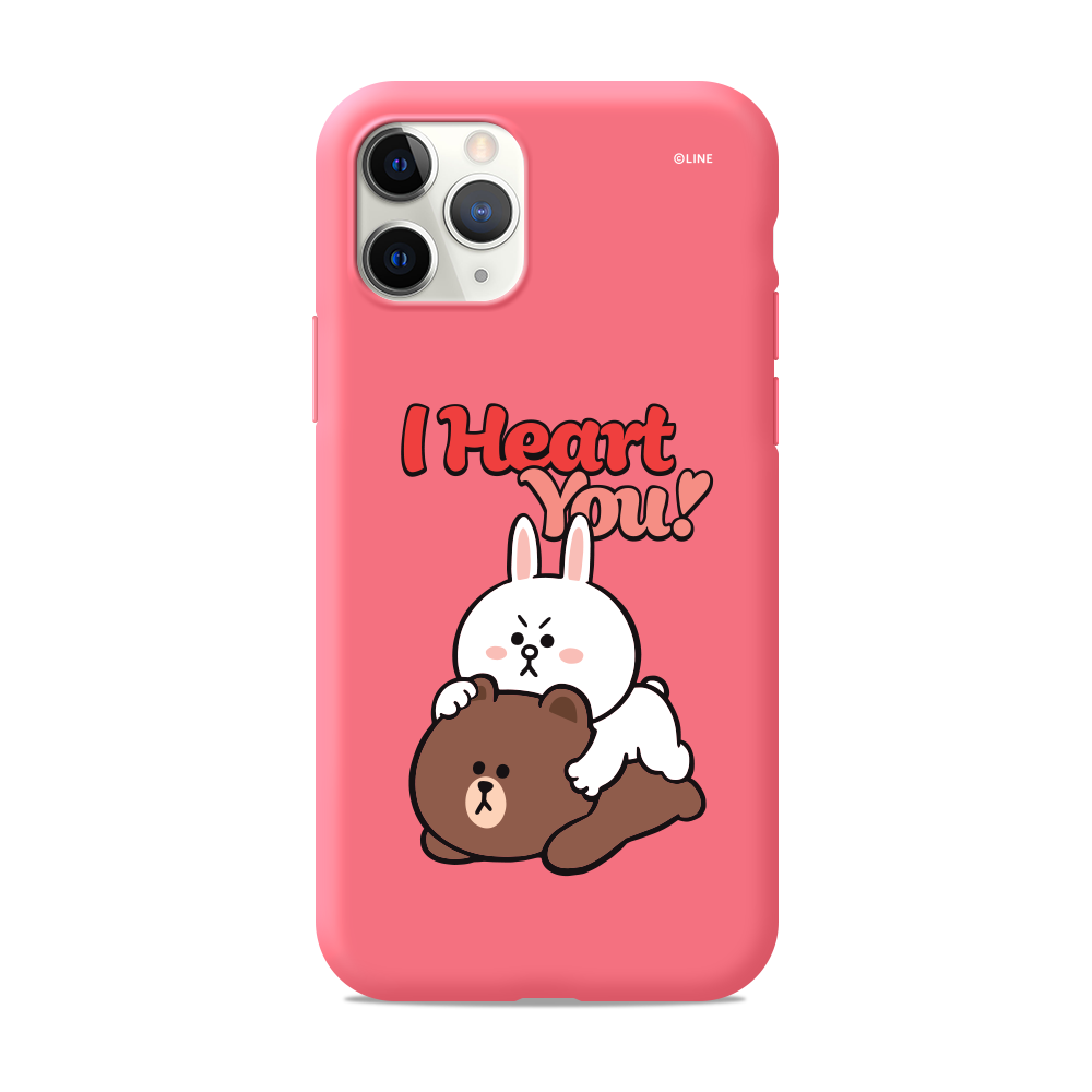 Line Friends Liquid Silicone Soft Color Jelly Case Cover