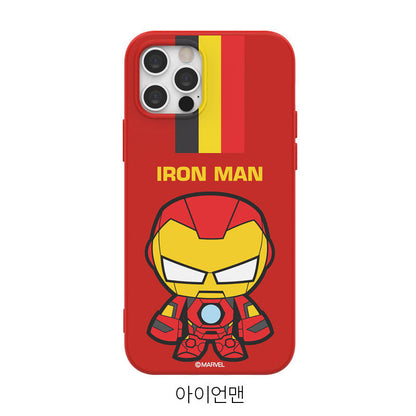 Marvel Mini Heroes Liquid Silicone Soft Case Cover