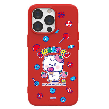 BT21 Liquid Silicone Soft Color Jelly Case Cover