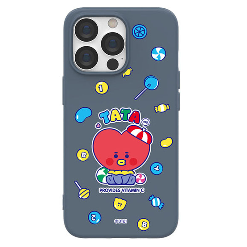 BT21 Liquid Silicone Soft Color Jelly Case Cover