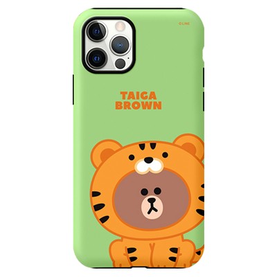 Line Friends Dual Layer TPU+PC Shockproof Guard Up Case Cover