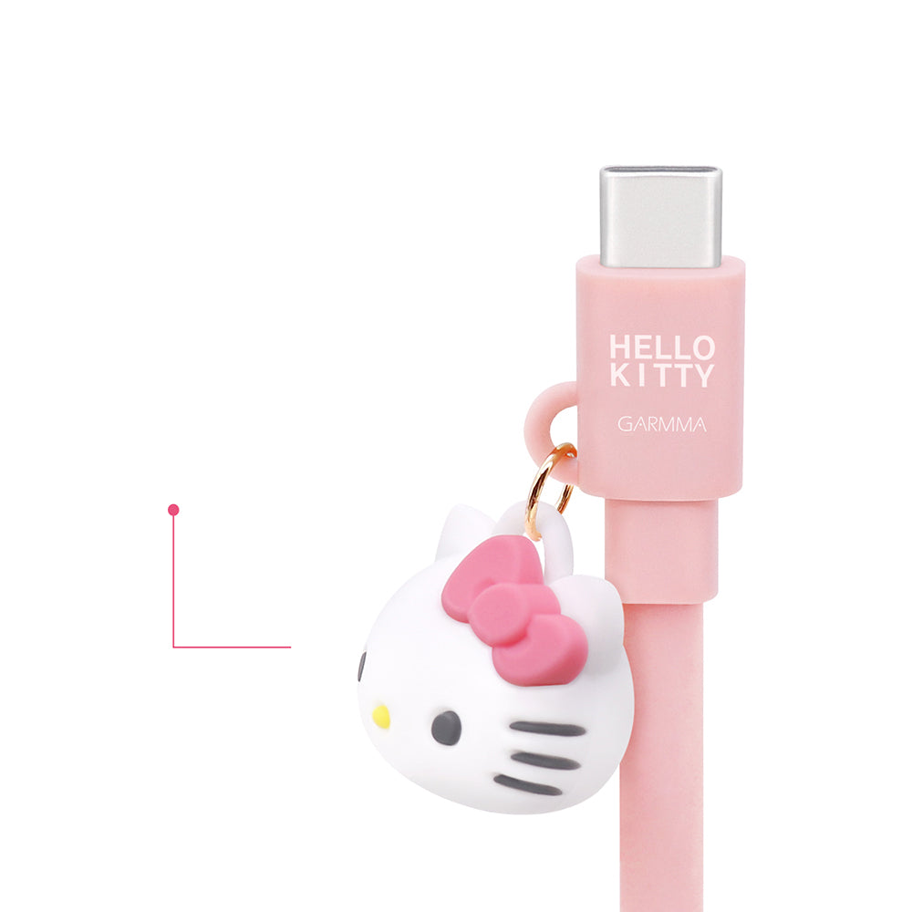 GARMMA Hello Kitty MFI 1.2M Doll Dangler PD Cable