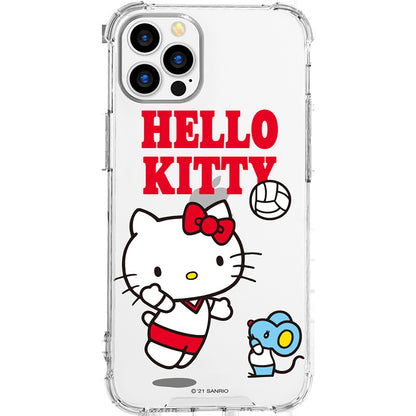 UKA Sanrio Characters Shockproof Air Cushion TPU+PC Clear Back Case Cover