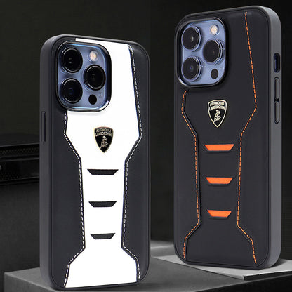 Lamborghini Leather Phone Case - Huracan D16