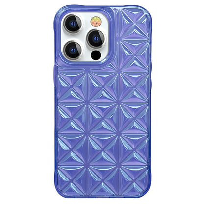 KINGXBAR Lattice 3D Shockproof Back Cover Case