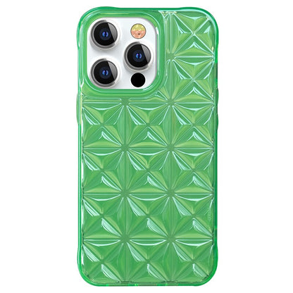 KINGXBAR Lattice 3D Shockproof Back Cover Case