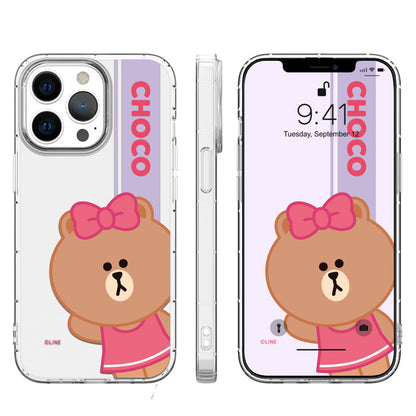 Line Friends Air Cushion Shockproof Soft Back Cover Case