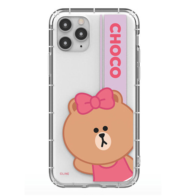 Line Friends Air Cushion Shockproof Soft Back Cover Case