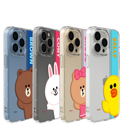 Line Friends Air Cushion Shockproof Soft Back Cover Case