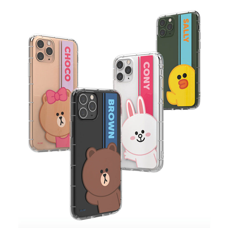 Line Friends Air Cushion Shockproof Soft Back Cover Case