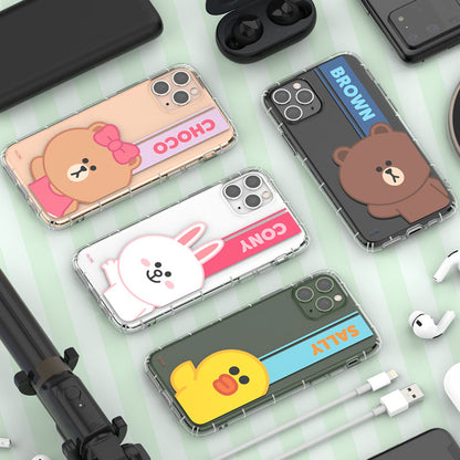 Line Friends Air Cushion Shockproof Soft Back Cover Case