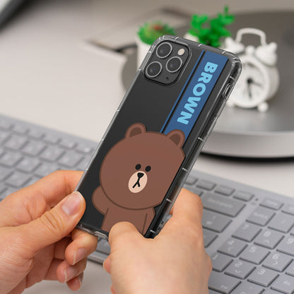 Line Friends Air Cushion Shockproof Soft Back Cover Case