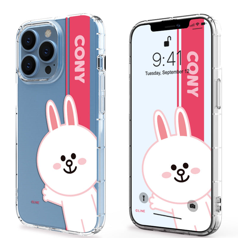 Line Friends Air Cushion Shockproof Soft Back Cover Case