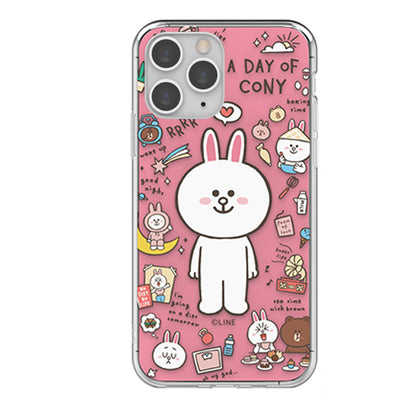 Line Friends Play Doodle IMD Dual Layer Jelly Case Cover